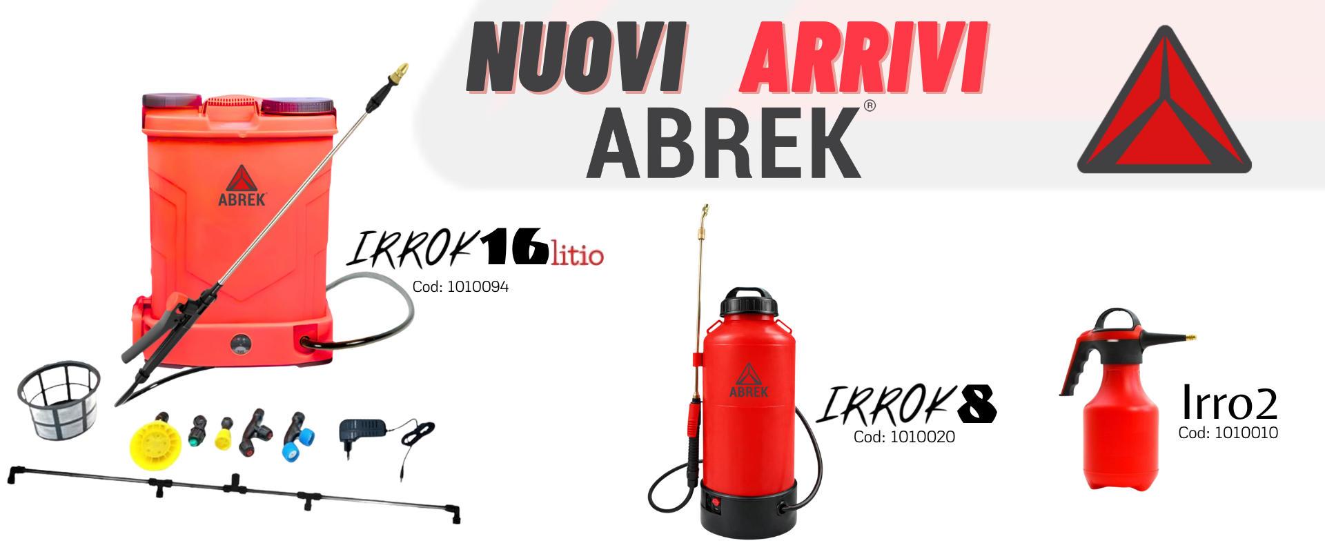 NUOVI ARRIVI IRRORAZIONE